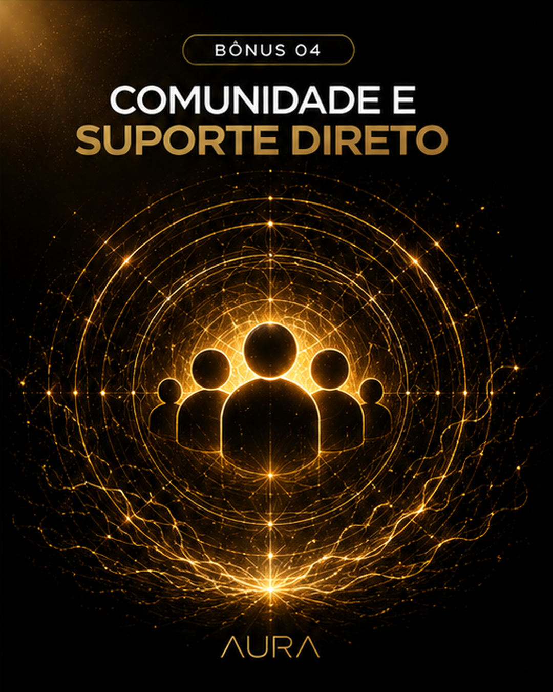 Capa do Bônus 4 — Comunidade e Suporte